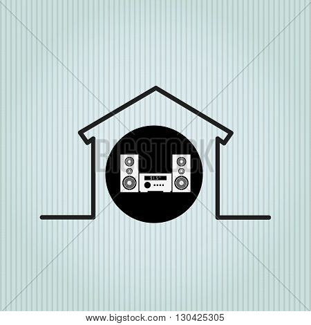 smart house design, vector illustration eps10 graphic
