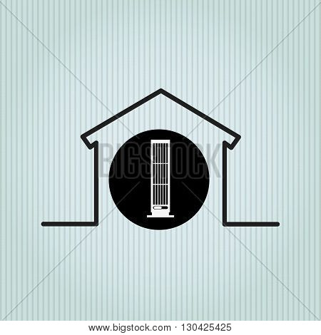 smart house design, vector illustration eps10 graphic