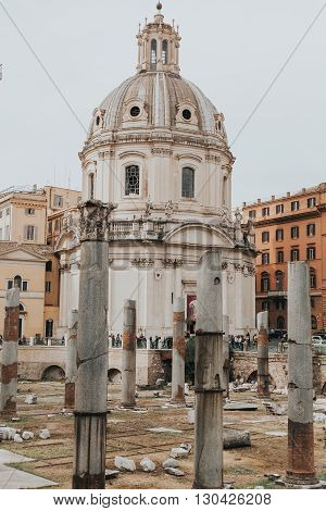 Nome di Maria church in Rome, Italy.