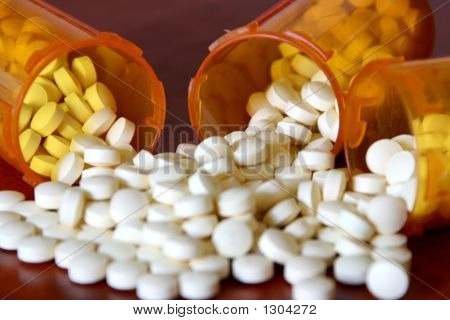 Botellas de medicina