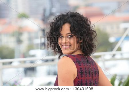 Maeve Jinkings attends the 'Aquarius' photocall during the 69th Annual Cannes Film Festival at the Palais des Festivals on May 18, 2016 in Cannes, France.