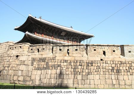 Dong dae mun gate in Seoul South Korea