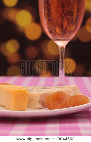 Růžové šampaňské