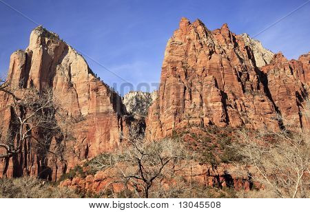 Gericht des Patricarchs Zion Canyon National Park, Utah