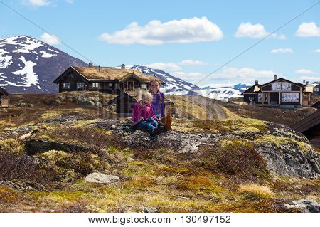 Girl Hiker In Tyin