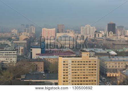 Russia. Novosibirsk. Opera and Ballet Theatre. NOVAT.