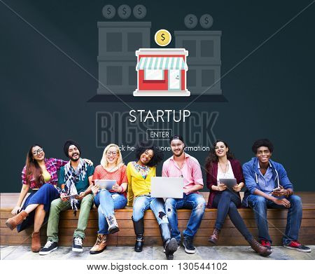 Startup New Business Strategy Invest Concept
