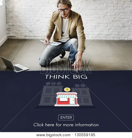 Think Big Investment Opportunity Business Concept
