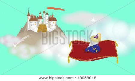 A wizard and his palace