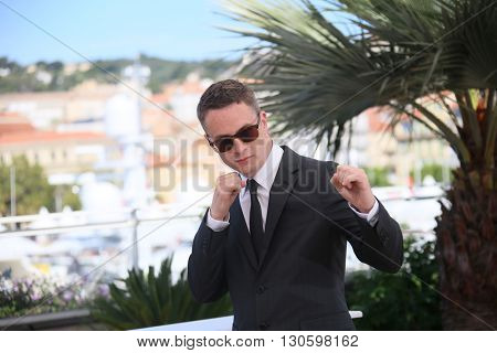 Nicolas Winding Refn attends the 'The Neon Demon' photocall during the 69th annual Cannes Film Festival at Palais des Festivals on May 20, 2016 in Cannes, France.