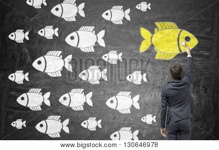 Different Direction Chalkboard