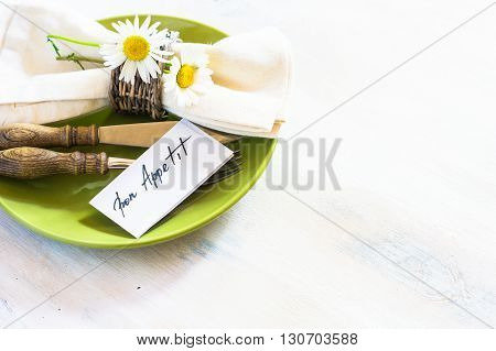 Spring Time Interior With Flowers