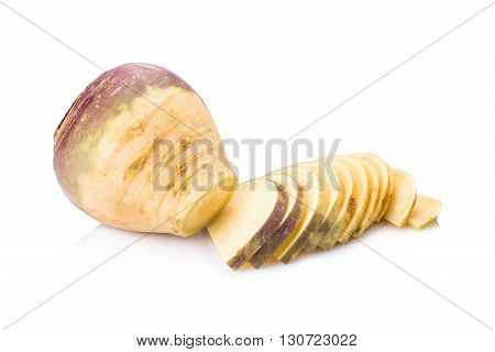 Swede Isolated On White Background