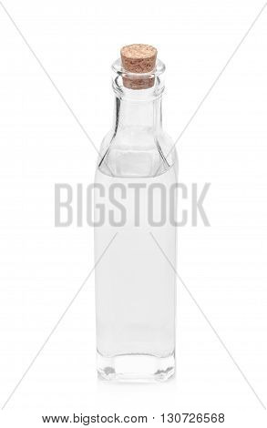 Full Bottle Of Whater On A White Background