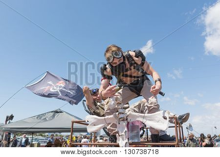 Post-apocalyptic Survival Costume Man