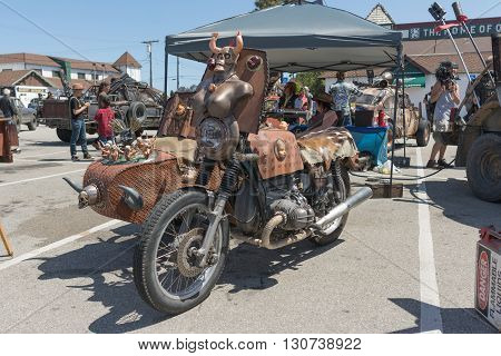 Post-apocalyptic Survival Motorcycle