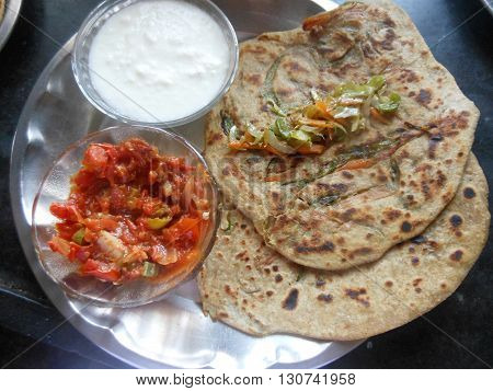 Indian spicey food called 