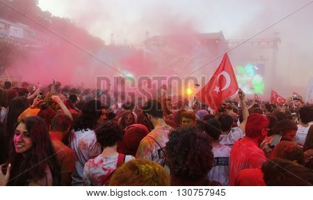 Color Up Run In Istanbul
