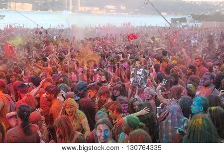 Color Up Run In Istanbul
