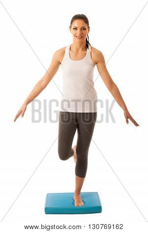 Physiotherapy - Therapist Doing   Excercises For Improving Coordination And Stability With A Patient