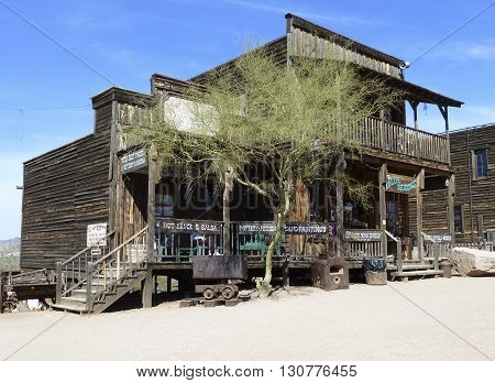 Old Shop  In Goldfield Ghost Town