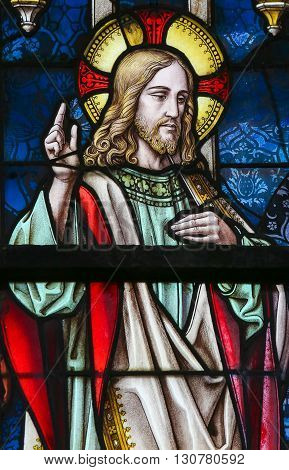 Stained Glass - Sermon On The Mount