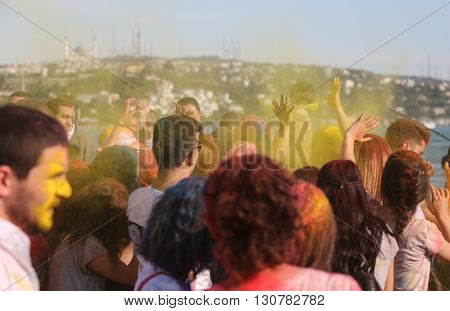 Color Up Run In Istanbul