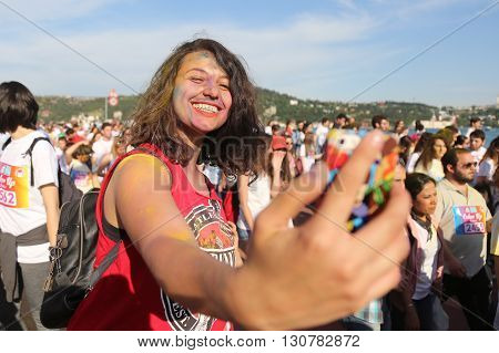 Color Up Run In Istanbul