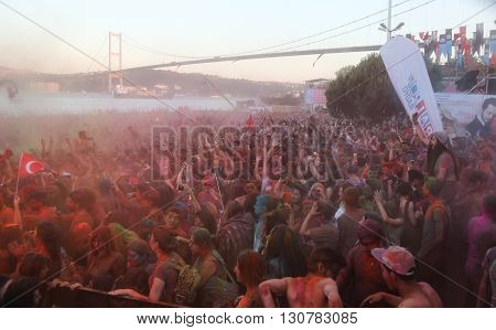 Color Up Run In Istanbul
