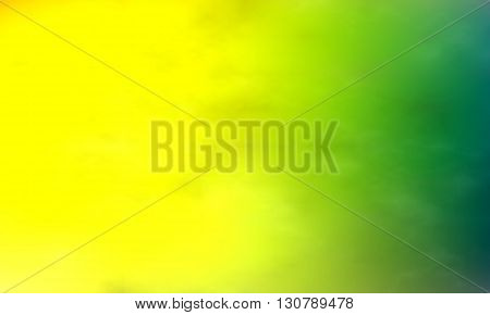 Background paint stains multicolored smoke. Watercolor smoky. Watercolor background. Yelloe-green color.