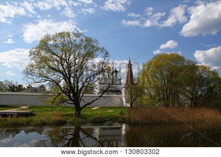 Joseph-Volokolamsk Monastery in Teryaevo. Russia, Moscow region