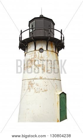 The Point Montara Fog Signal and Light Station off of California Highway 1 approximately 25 miles south of San Francisco isolated