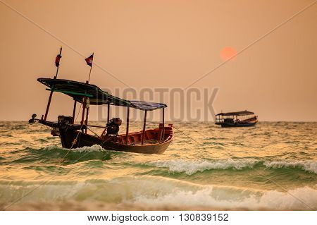 Tropical Sunrise Of Koh Rong