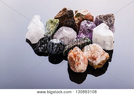 Semi-precious Gems Heap