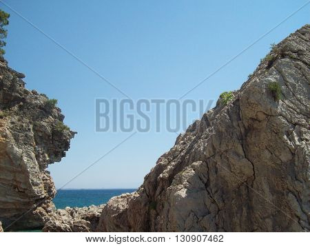 Travel to Turkey, Beldibi Antalya on the Mediterranean Sea