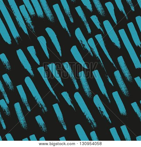 Seamless pattern with strokes of a paint brush