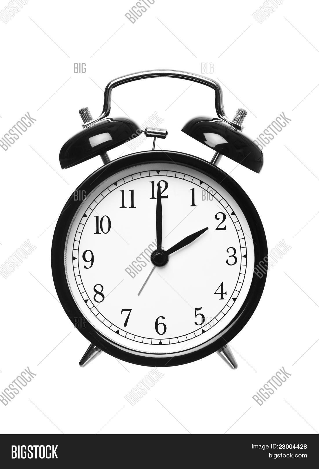 Alarm Clock Shows Two Image & Photo (Free Trial) Bigstock