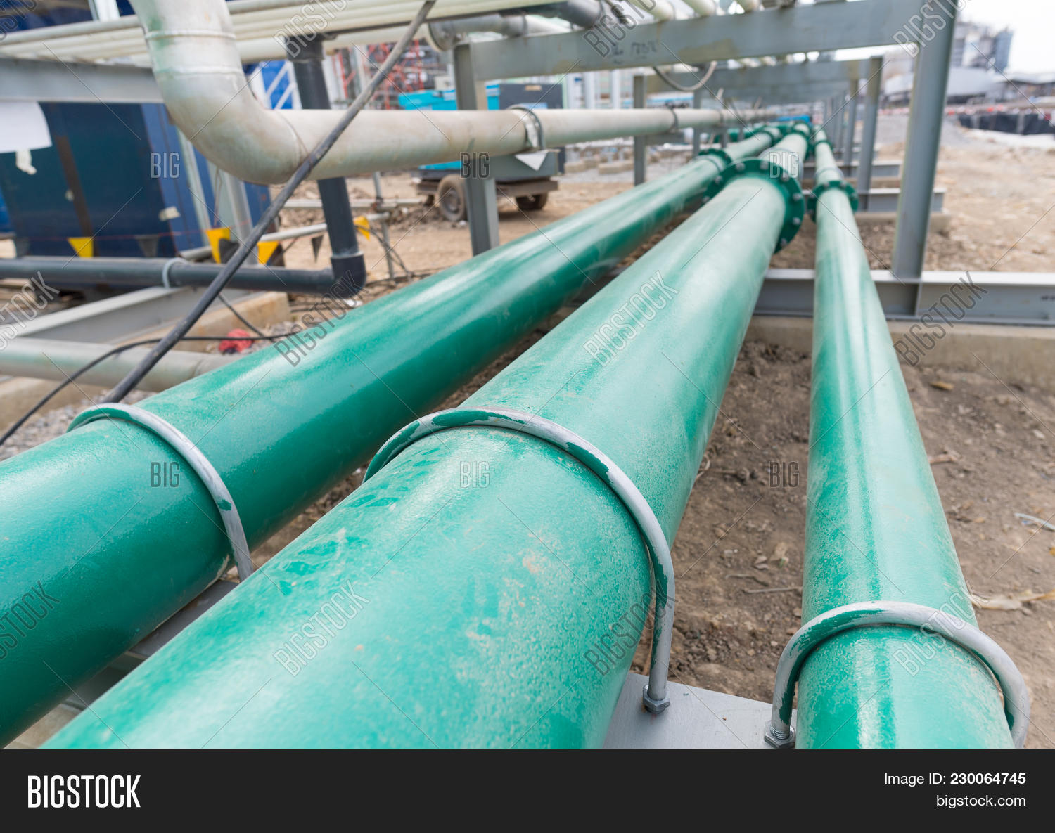 Green Metal Pipe Image & Photo (Free Trial) Bigstock