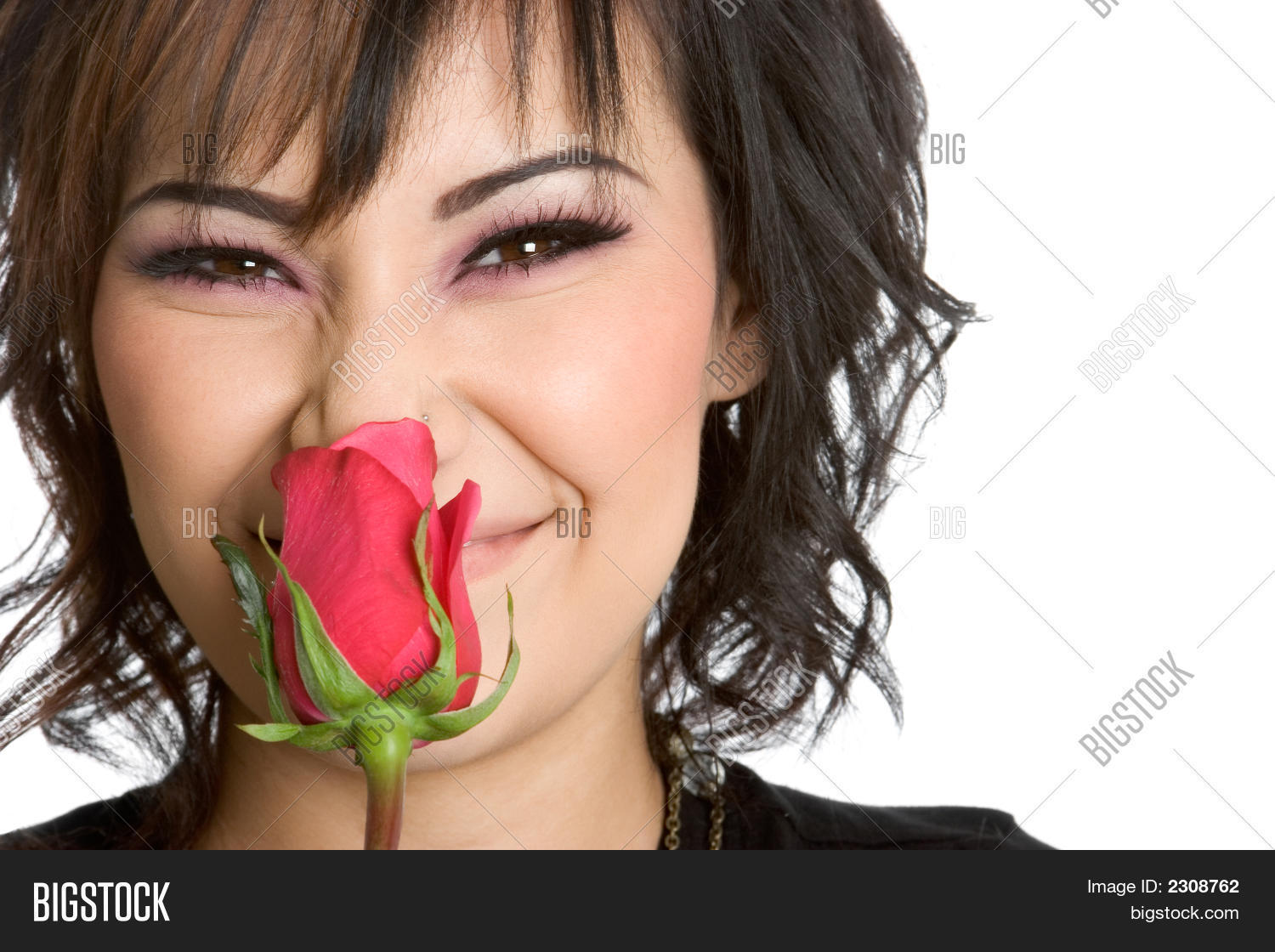 Smelling Roses Image & Photo (Free Trial) Bigstock