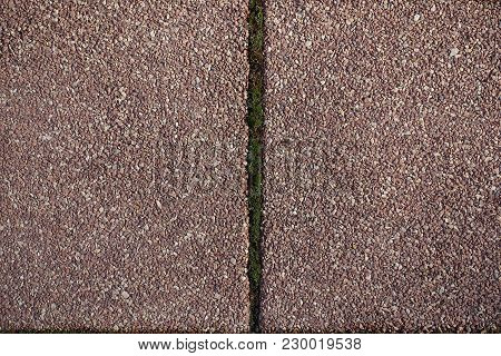 Joint Between Two Blocks Of Resin Bound Gravel