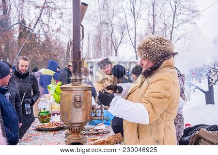 Russia, Chaplygin, February 18, 2018, Ranenburg A Holiday Farewell To The Russian Winter Carnival