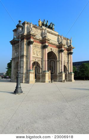 Arc De Triomphe Du Carrousel, Paris, Frankrig