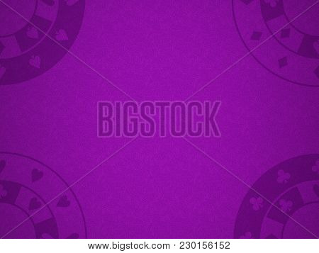 Pattern For A Casino On The Purple Cloth