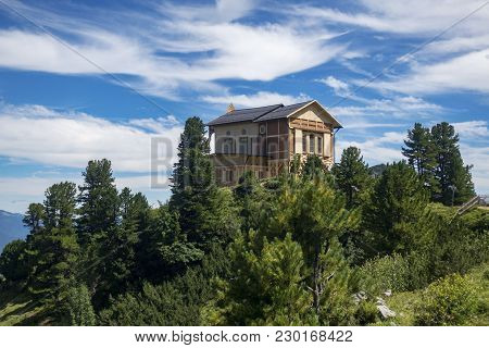 Schachen Castle In The German Alps In Summer