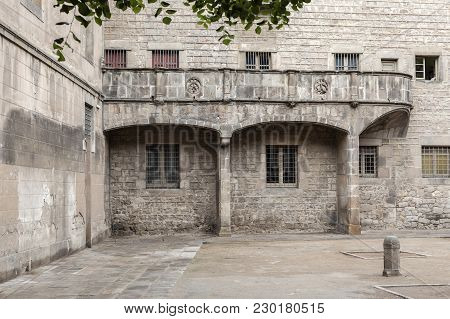 Ancient Hospital Of Santa Creu,was Until The Early Twentieth Century The Only Hospital In The City, 