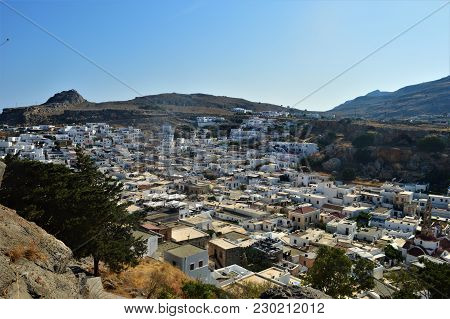 Amazing View Of Amazing City In Greece