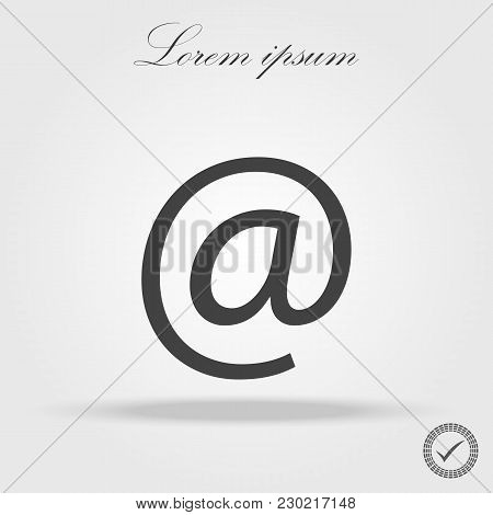 E-mail Icon Vector, Flat Design Best Vector Icon