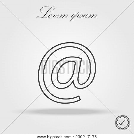 E-mail Icon Vector, Flat Design Best Vector Icon