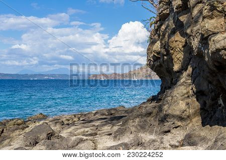 Tropical Beach In Costa Rica
