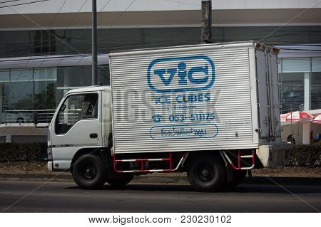 Cold Container Truck For Ice Transportation